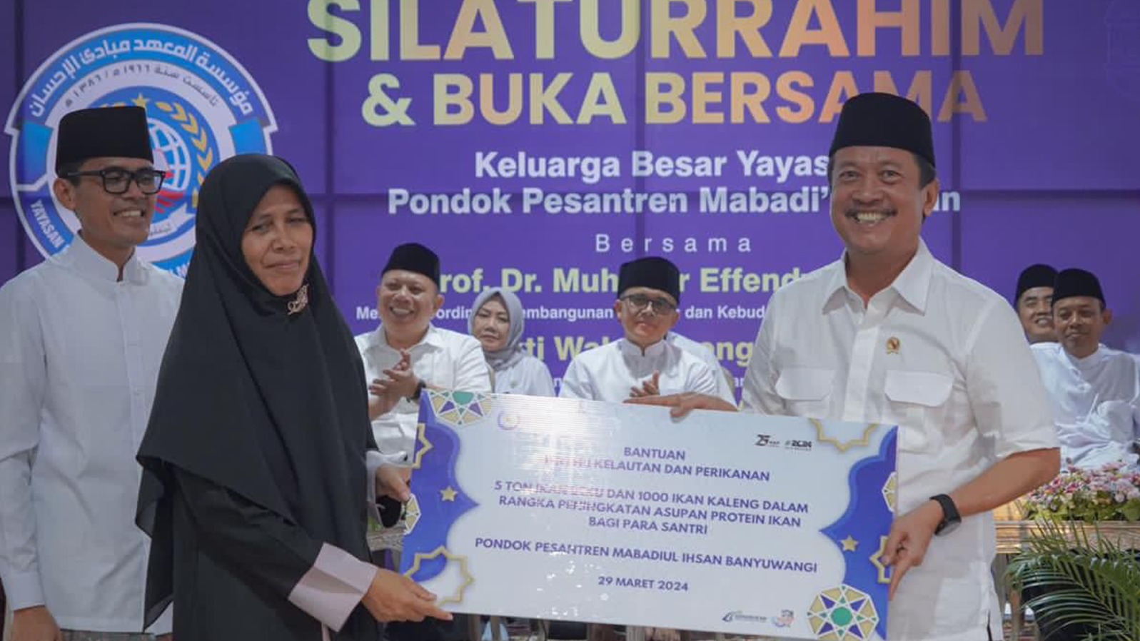 Kkp Bantu Ton Ikan Untuk Tiga Pondok Pesantren Jatimpedia