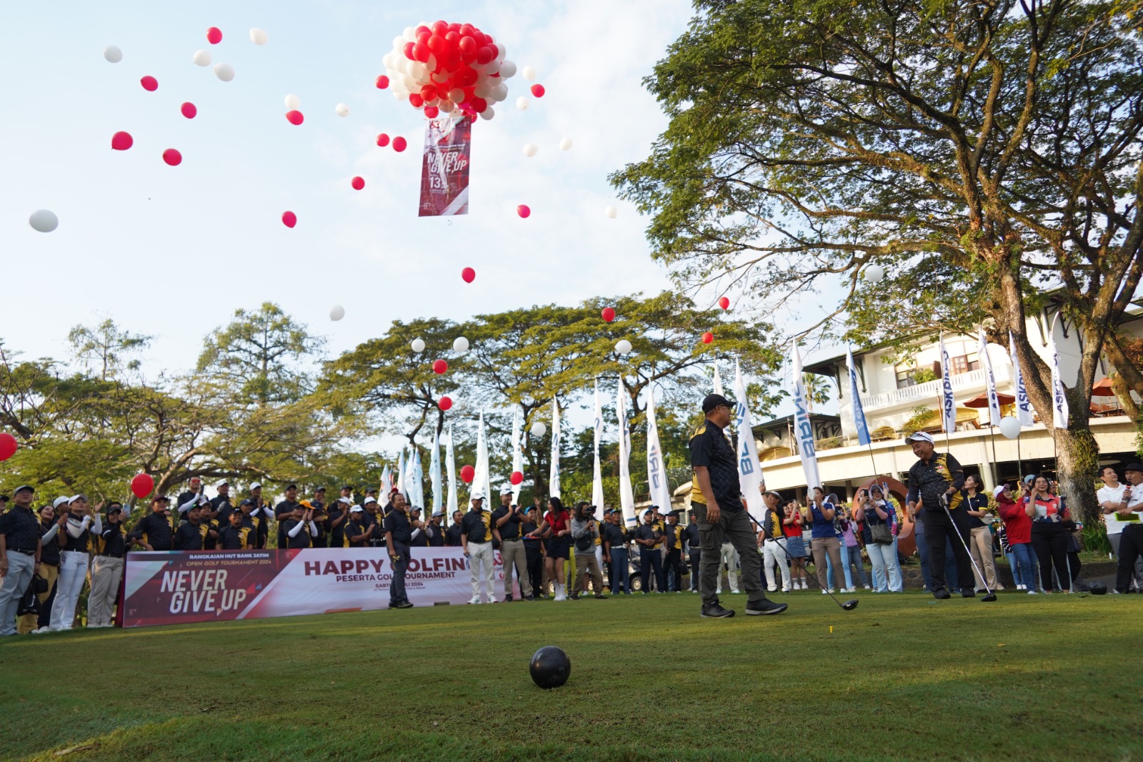 Sambut Hut Ke Bank Jatim Sukses Selenggarakan Open Golf Tournament