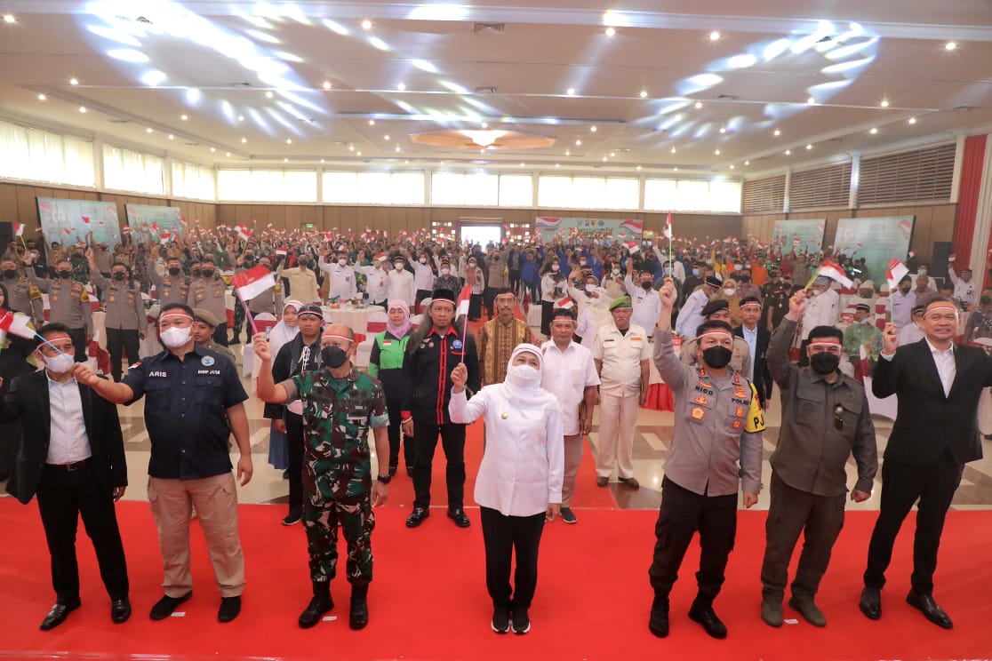 Gubernur Khofifah Serukan Jaga Kualitas   Generasi Bangsa,  Perang Tanpa Akhir Melawan Narkoba