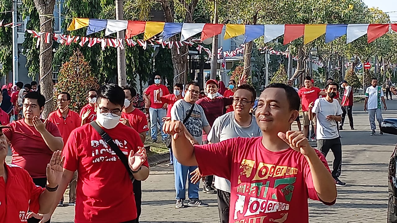 Keseruan Agustusan di Komplek Perumahan Green Garden Gresik