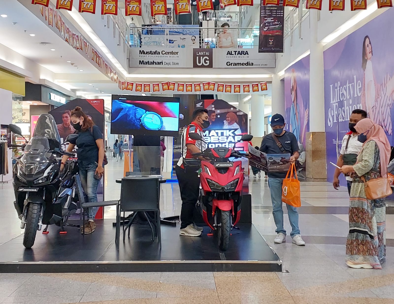 Meriahnya Honda Premium Matic Day di 9 Kota Jatim