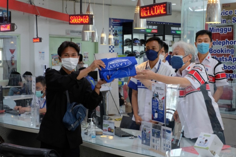 Hari Pelanggan Bos Yamaha Motor Temui dan Sapa Konsumen