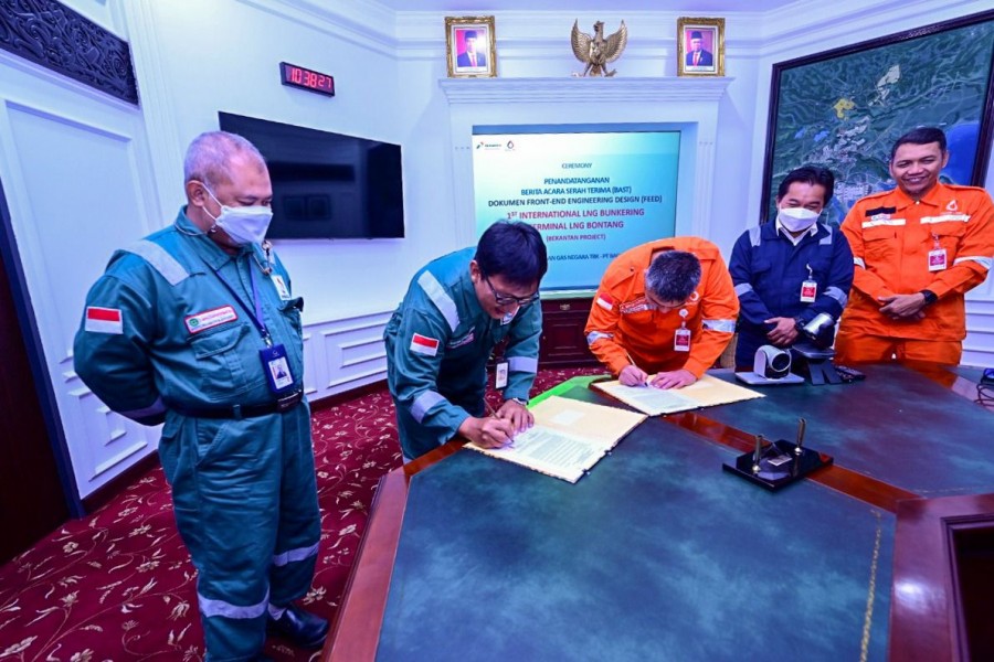 PGN – NGL Badak Implementasikan LNG Bunkering