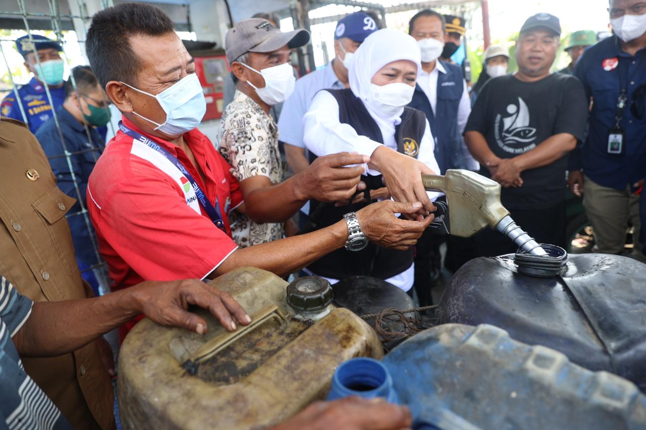 Gubernur Pastikan Pasokan BBM Nelayan di Jatim Aman
