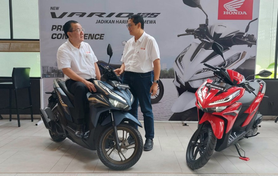 New Honda Vario 125 Lebih Elegan dan Sporti