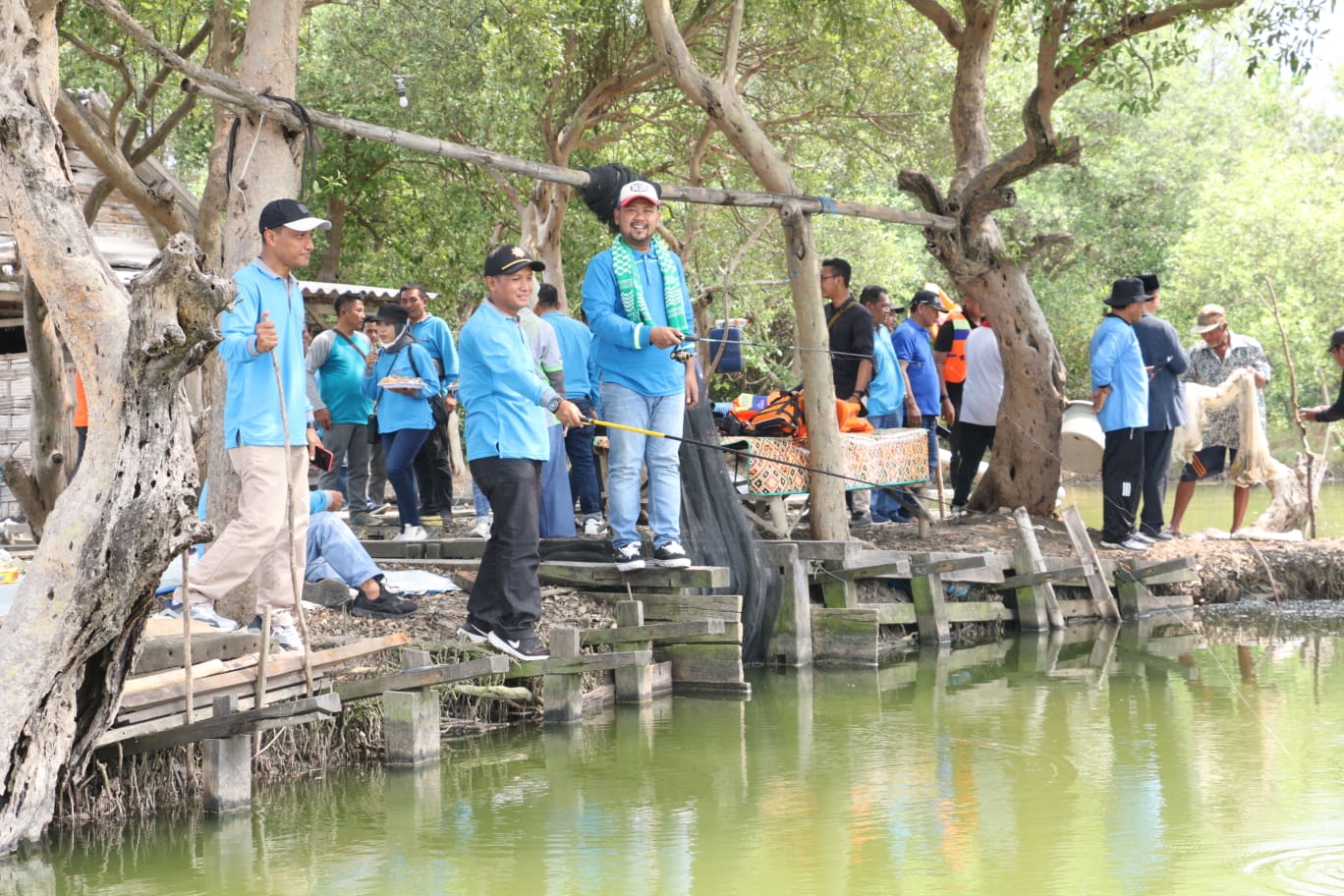 Bupati Gresik Launching Desa Wisata Kemudi