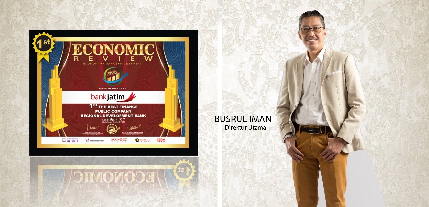 Bank Jatim Raih Penghargaan The Best Finance Award 2022
