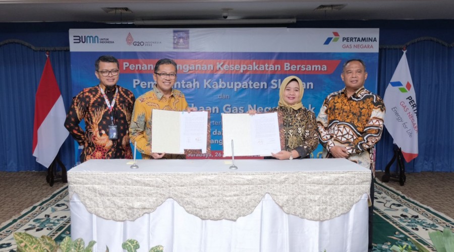 PGN dan Pemda Sleman Sepakati Kerjasama Bangun Jargas