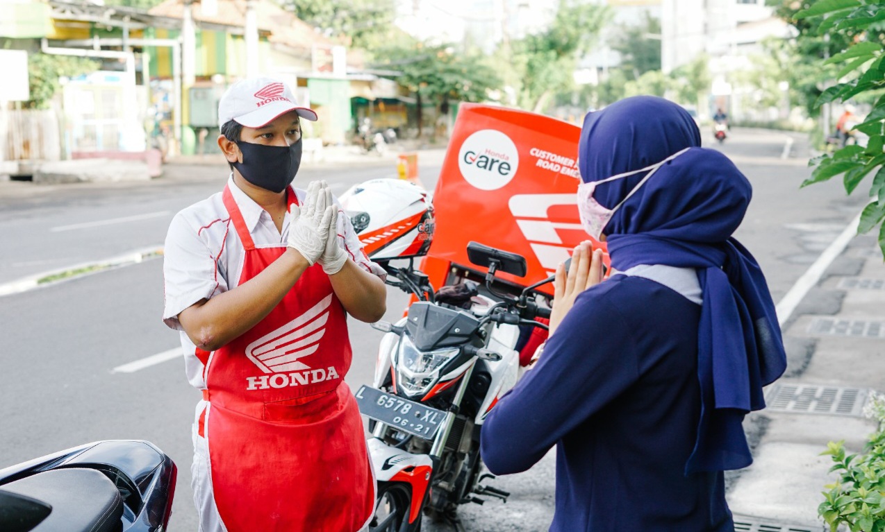 Mogok di jalan? Layanan Honda Care Aja