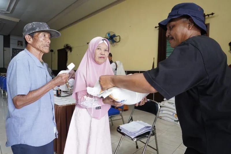 Pemkot Batu Gelontor 91 ton Beras Cadangan Pemerintah