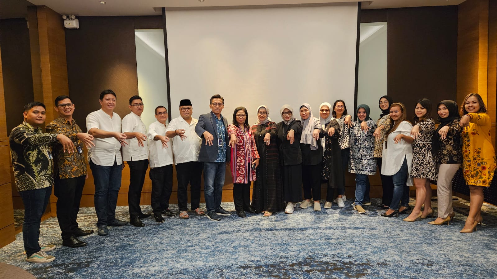 Perkuat Kerjasama Dengan Jasa Pengamanan, BRI Surabaya HR Muhammad Gathering Bareng ABUJAPI