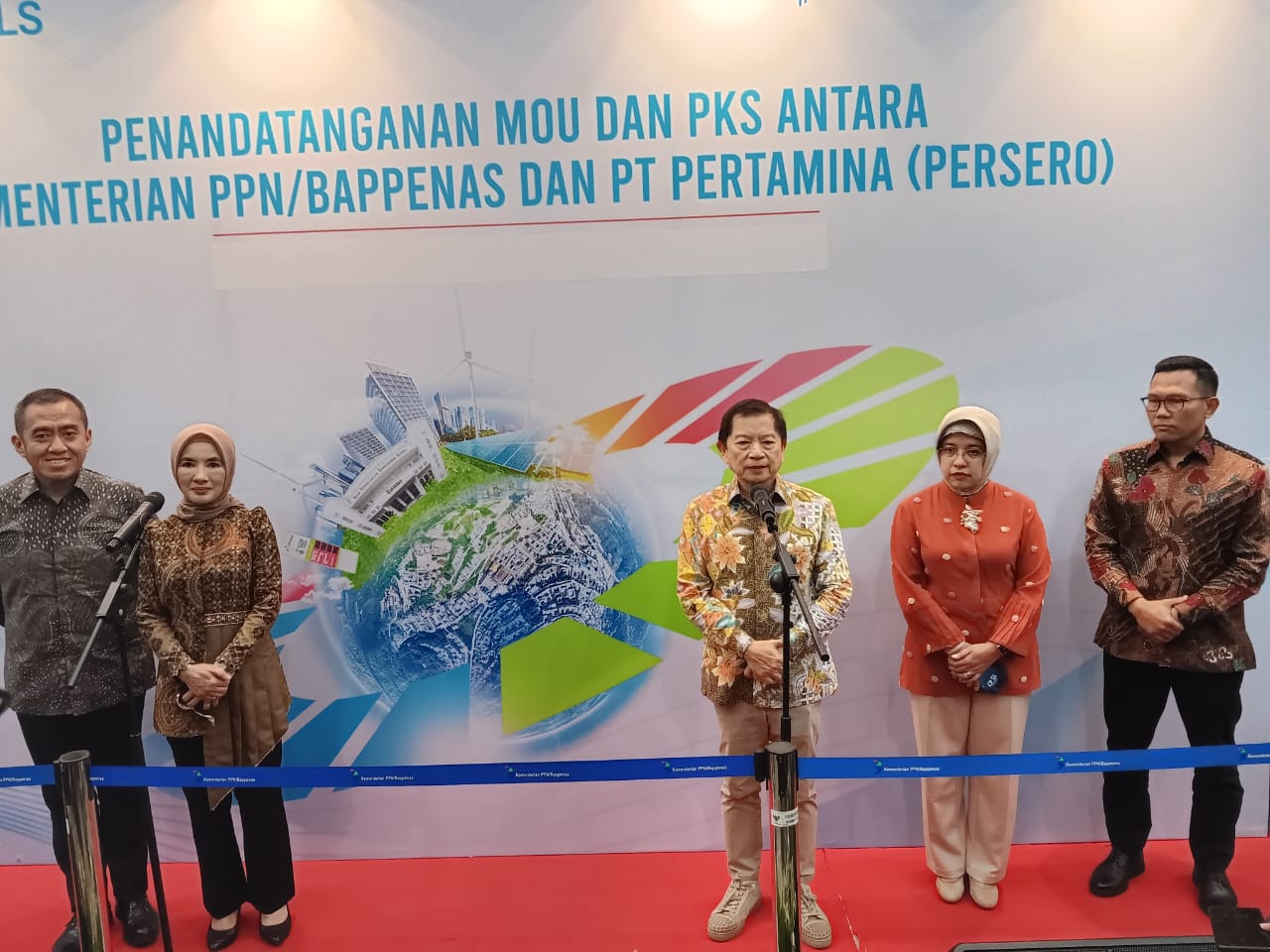 Jaga Ketahanan Energi, Pertamina Teken Kerjasama Dengan Bappenas ...