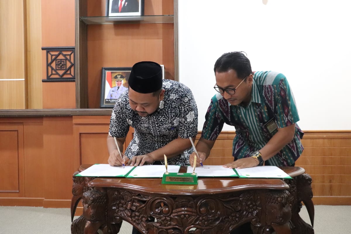 Pemkab Gresik Jalin Kerja Sama Dengan Pengadilan Agama Gresik