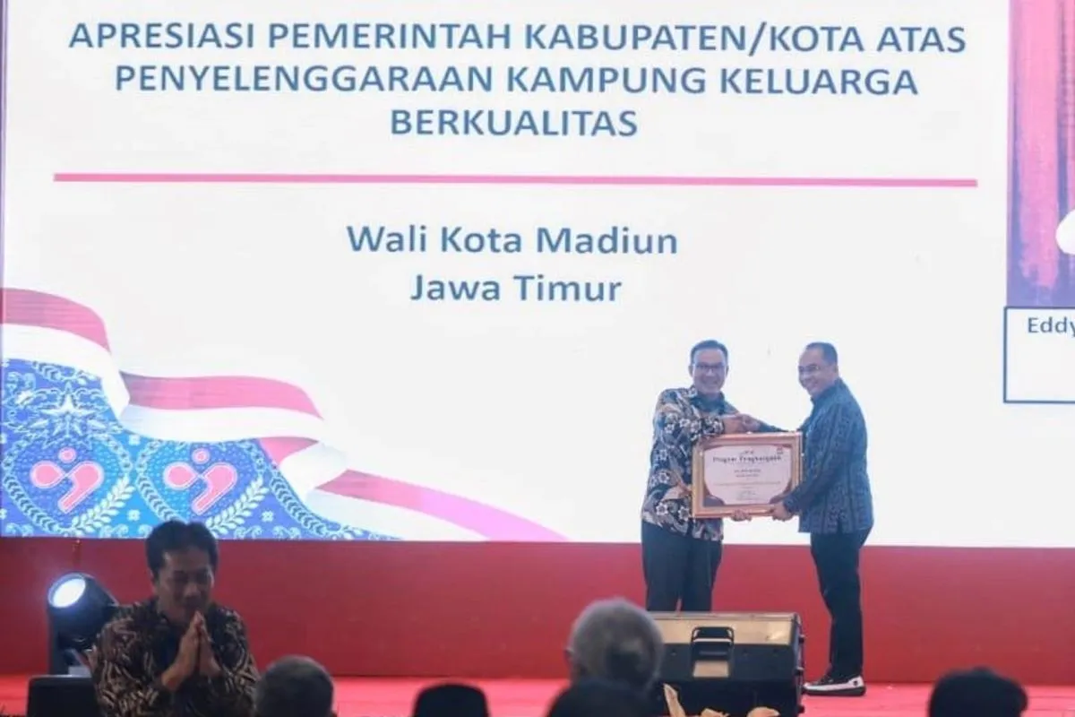 Madiun Raih Penghargaan Kampung Keluarga Berkualitas