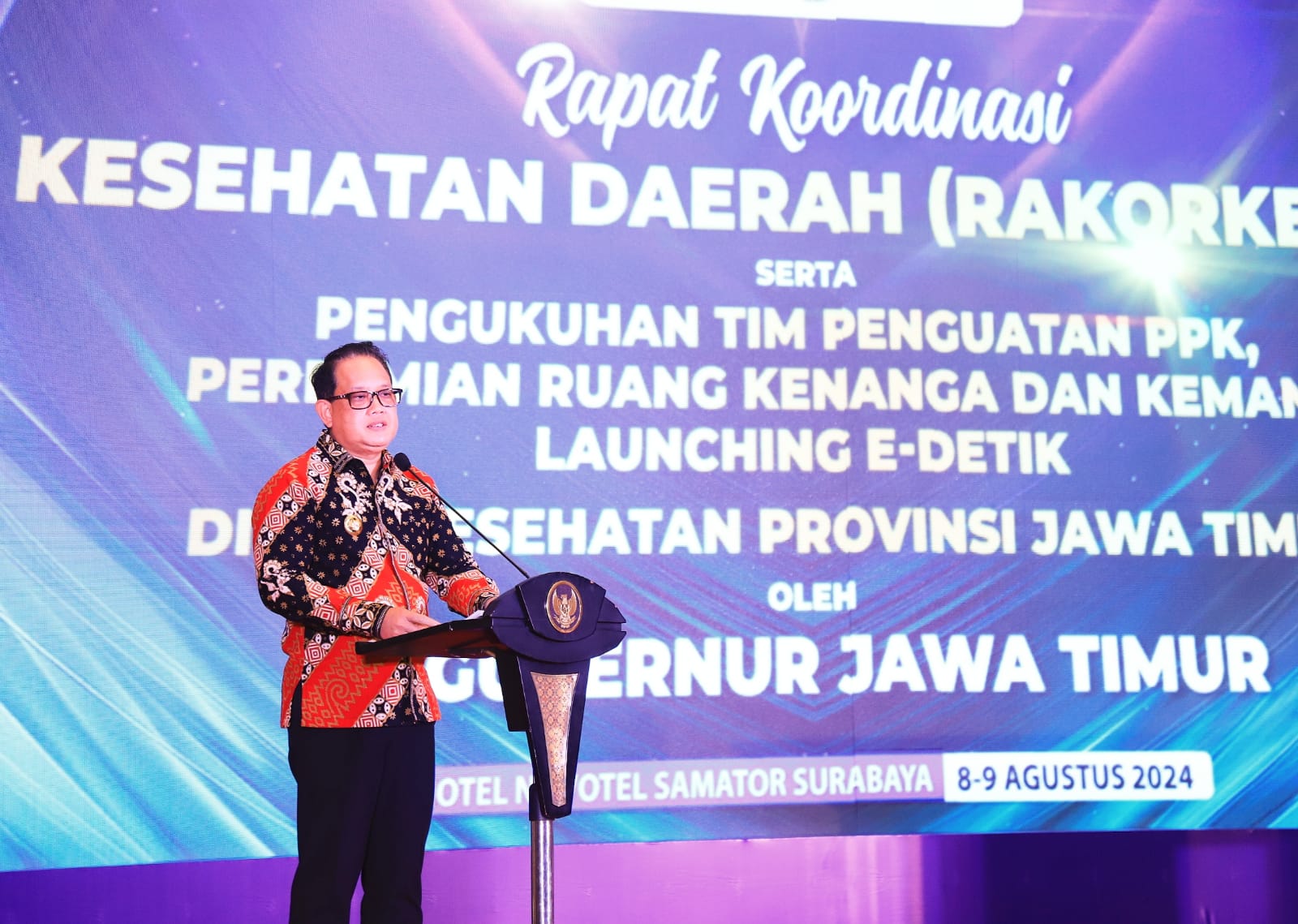 Pj. Gubernur Adhy Ungkap Angka Harapan Hidup Jatim Naik dan Kasus Stunting Terus Turun