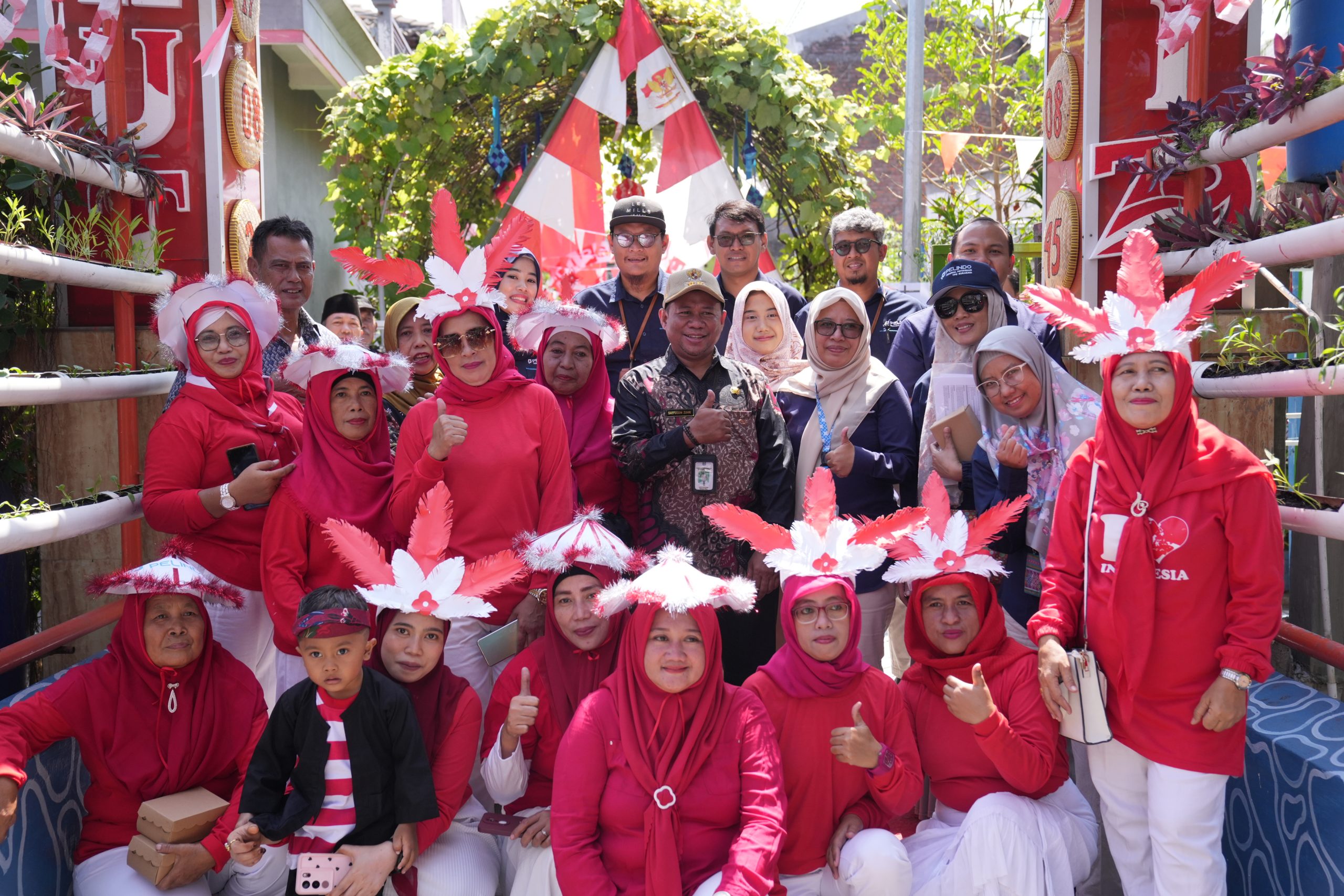 Kampung Unggulan TPS Raih Juara I Lomba Penataan Lingkungan