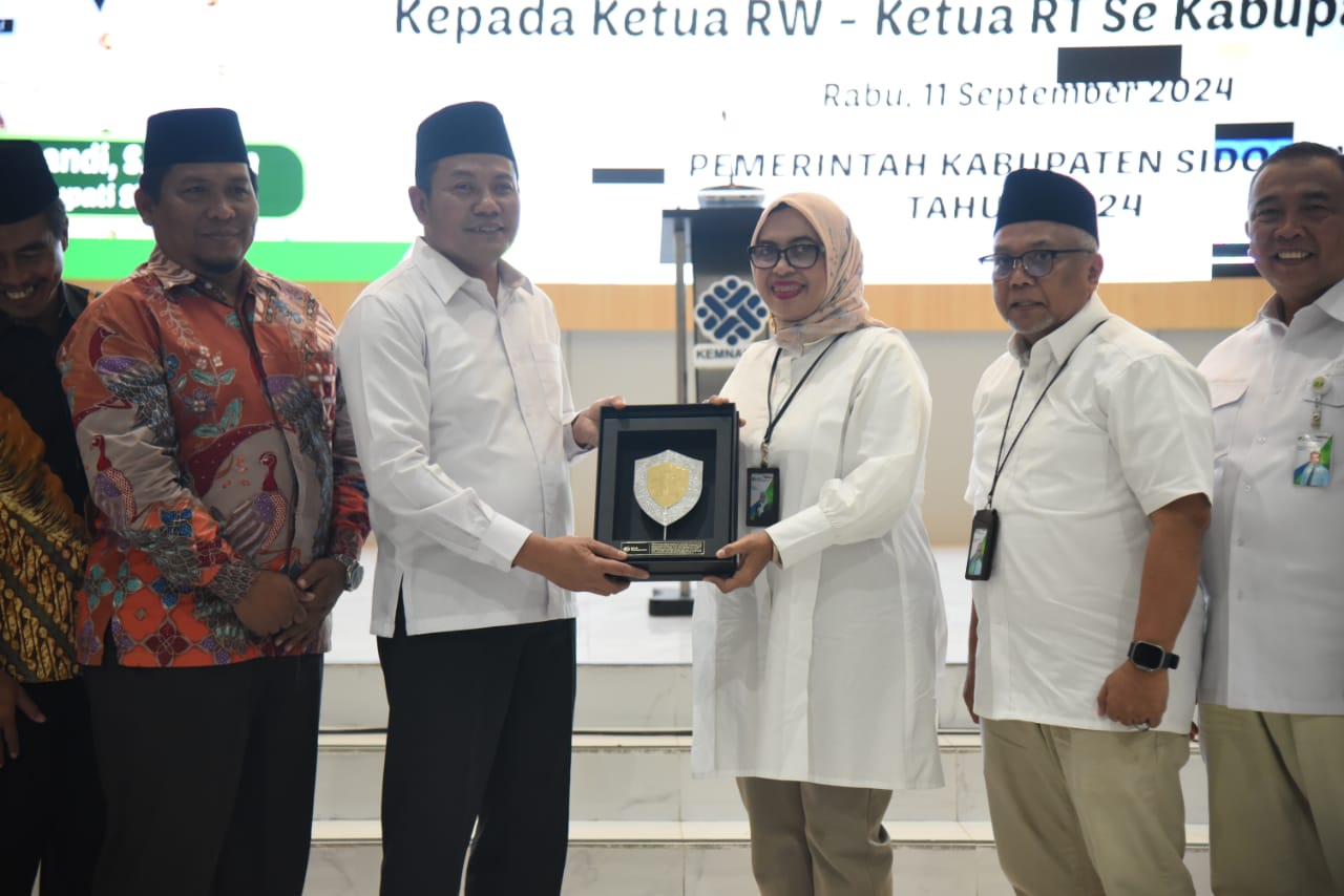 Pemkab Sidoarjo Proteksi 10.931 Ketua RT RW dengan BPJS Ketenagakerjaan