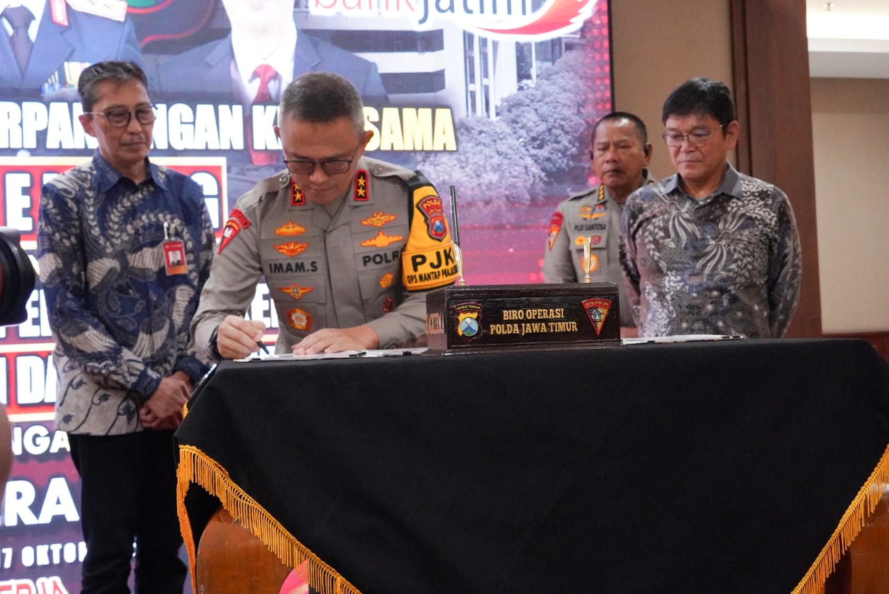 PT Smelting dan Polda Jatim Sepakati Perpanjangan Kerja Sama Pengamanan Obyek Vital Nasional