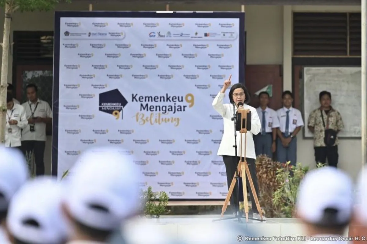 Sri Mulyani Ajak Ribuan Pegawai Jadi Guru dalam Kemenkeu Mengajar Ke-9