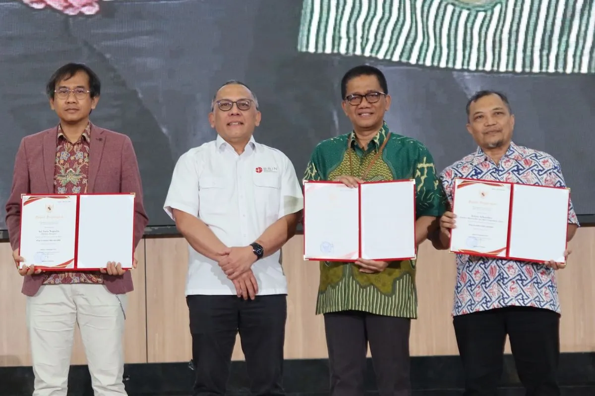 Unej Dapat Penghargaan Top Kolaborator 2024 Dari BRIN