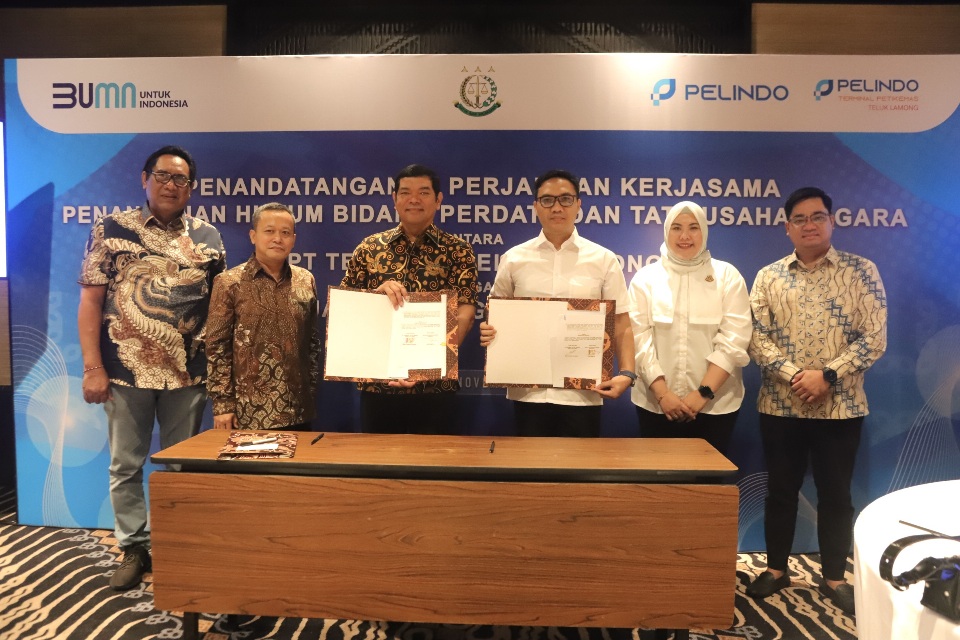 Pelindo TTL Gandeng Kejaksaan Kerjasama Bidang Perdata dan Tata Usaha Negara