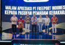 Freeport Indonesia Berikan Penghargaan kepada Pasukan Pemadam Kebakaran