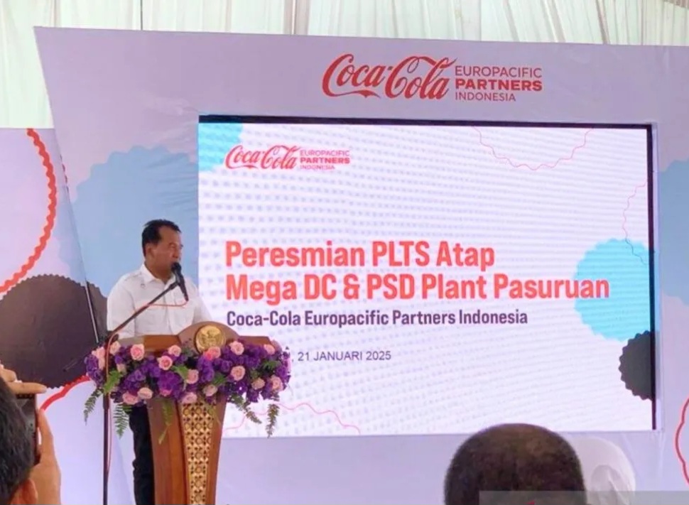 Coca Cola Pasuruan Operasikan PLTS Atap Berkapasitas 2,4 Megawat Peak