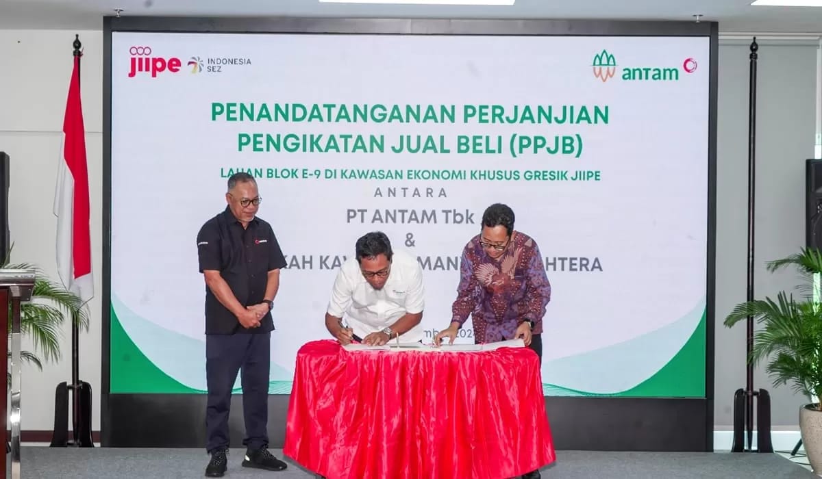 Susul Smelter PTFI, PT Antam Segera Bangun Industri di Kawasan JIIPE