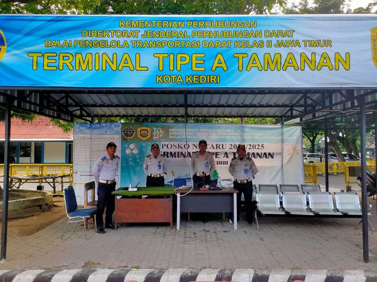 Libur Nataru 2025, Penumpang Terminal Kediri Turun 7 Persen